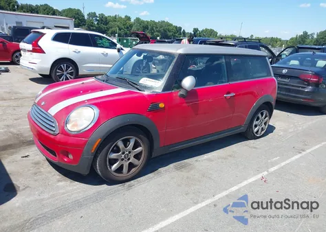 2008 Mini Cooper Clubman из США, поврежденный, VIN WMWML33538TJ46594